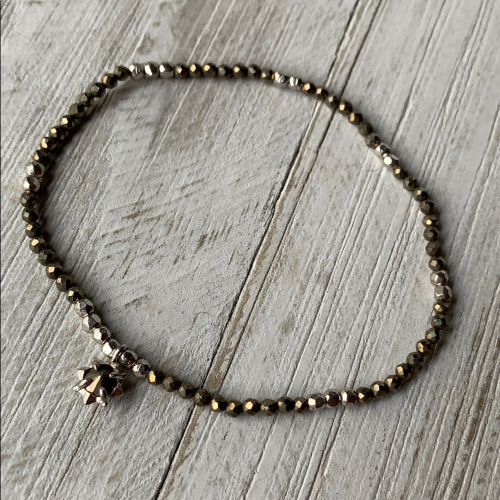Kendra Scott Supak Pyrite Stacking Bracelets NEW - Picture 6 of 14
